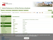 Tablet Screenshot of bip.spszydlowo.szydlowo-maz.pl